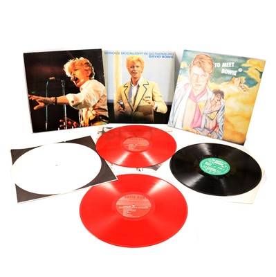Lot 243 - David Bowie LP Records