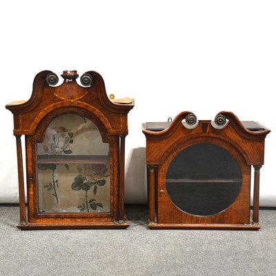 Lot 441 - Four 'clock-case' cabinets