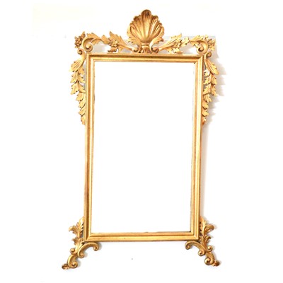 Lot 428 - Reproduction gilt finish pier glass