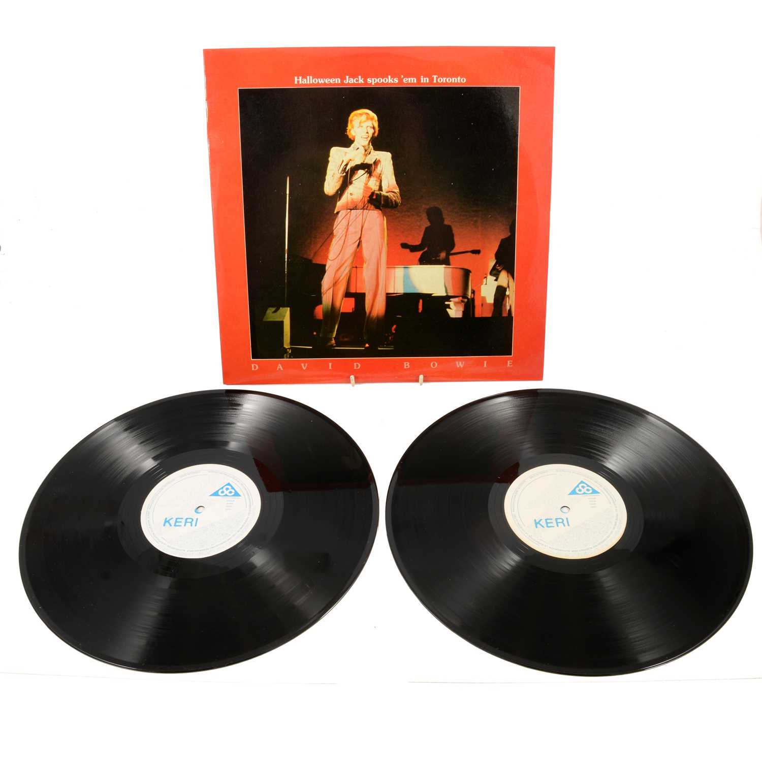 Lot 15 - David Bowie LP two vinyl record set, Halloween Jack Spooks 'em in Toronto