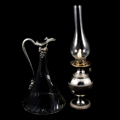 Lot 124 - Claret jug and other items