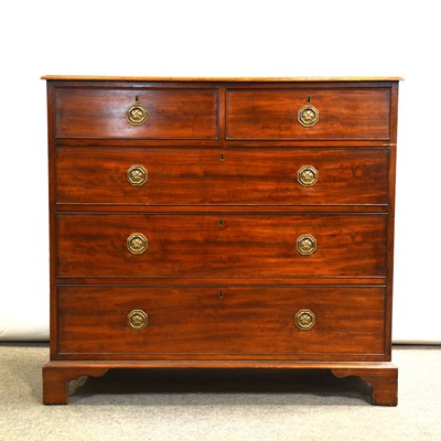 Lot 391 - Victorian mahogany chest of drawers