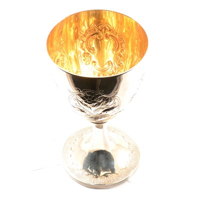 Lot 278 - George III silver goblet