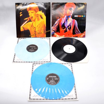 Lot 23 - Two David Bowie LP vinyl records Rock 'n' Roll Suicide and Studio 70-75