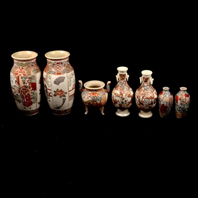 Lot 32 - Collection of satsuma ware
