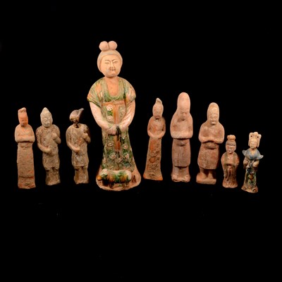 Lot 65 - Collection of Chinese Archaic style figures