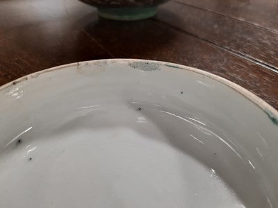 Lot 49 - Canton bowl and a four-heights storage jar
