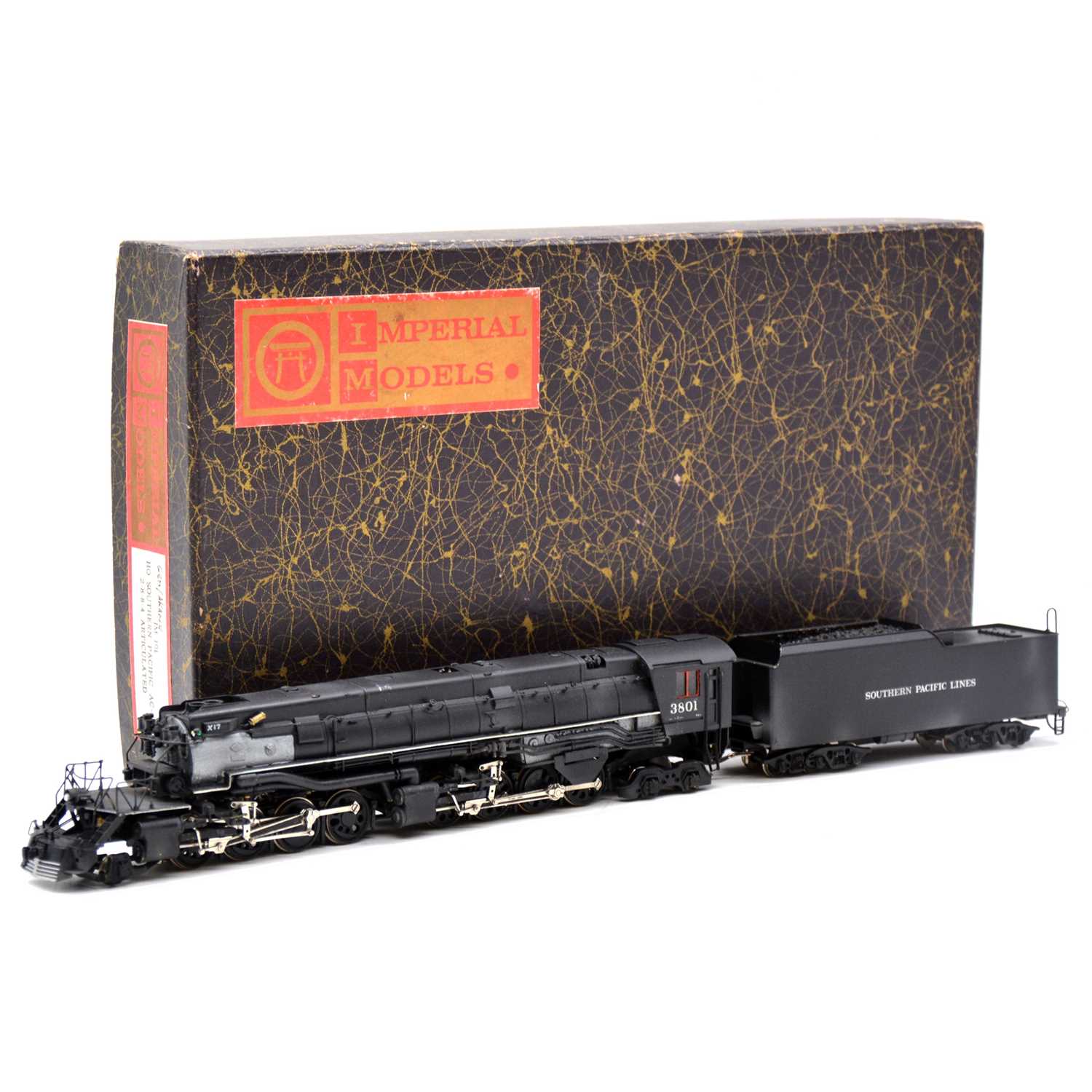 Lot 13 - imperial Models HO gauge steam locomotive and tender, AC-9, boxed