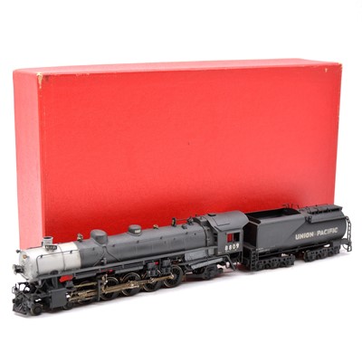 Lot 66 - Westside Models HO gauge steam locomotive and tender, brass model, boxed