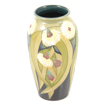 Lot 32 - Moorcroft Pottery - An Australian Collectors series Tasmanian Blue Gum vase.