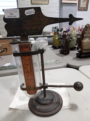 Lot 101 - A Lund Anemometer, by Negretti & Zambra