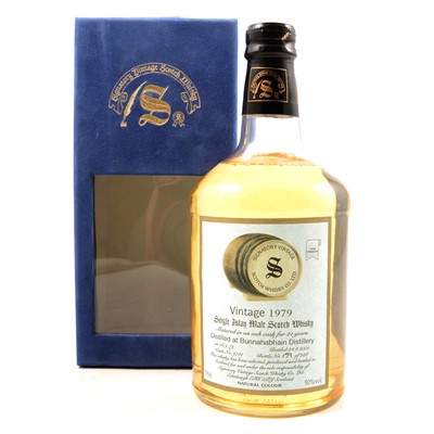 Lot 244 - Bunnahanhain 1979, 21 year old, single Islay malt Scotch Whisky