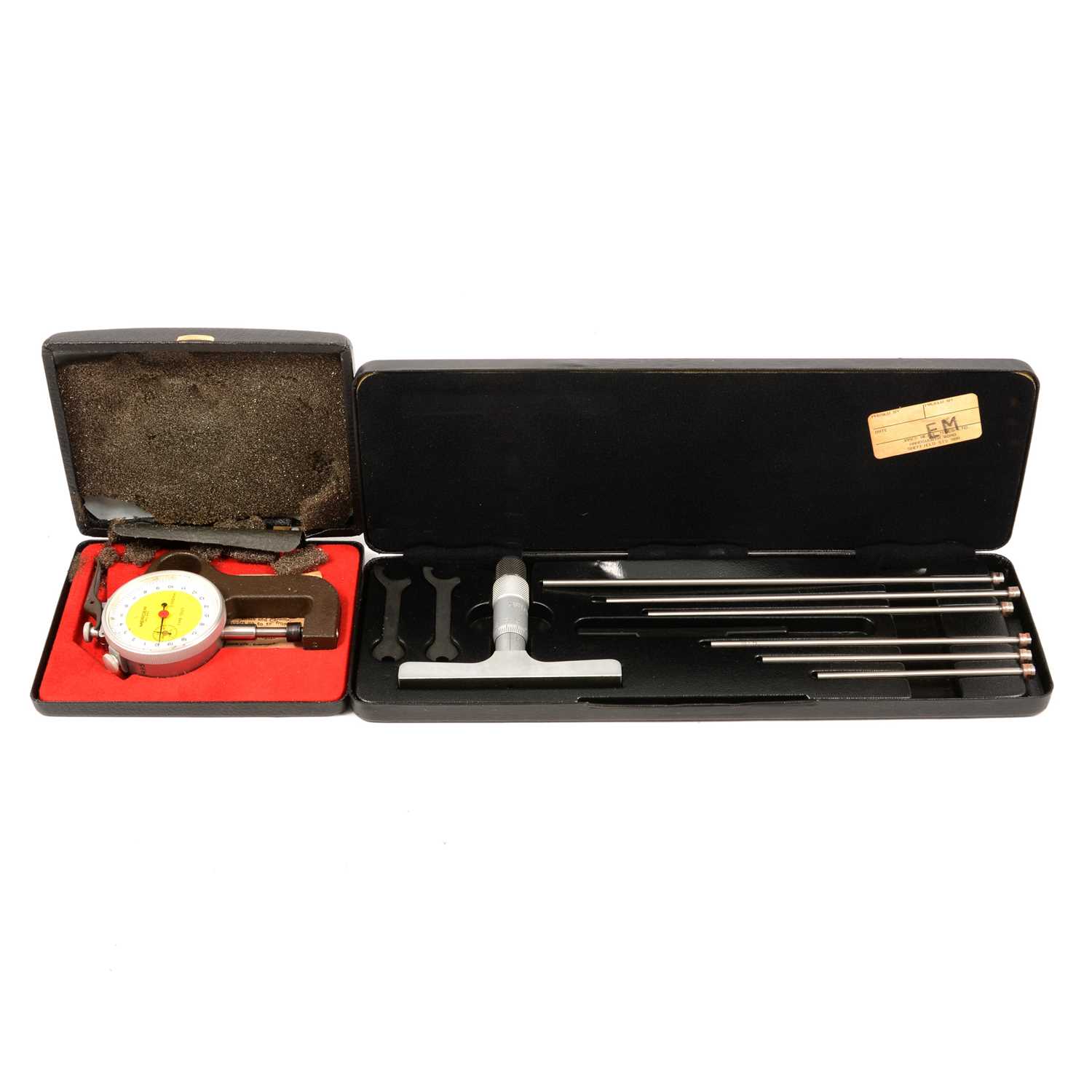 Lot 174 - Micrometer and another precision instrument