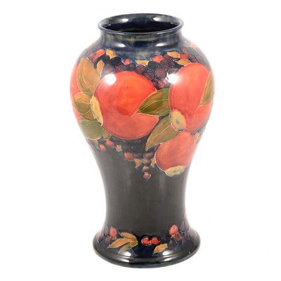 Lot 519 - William Moorcroft, a large 'Pomegranate' design vase