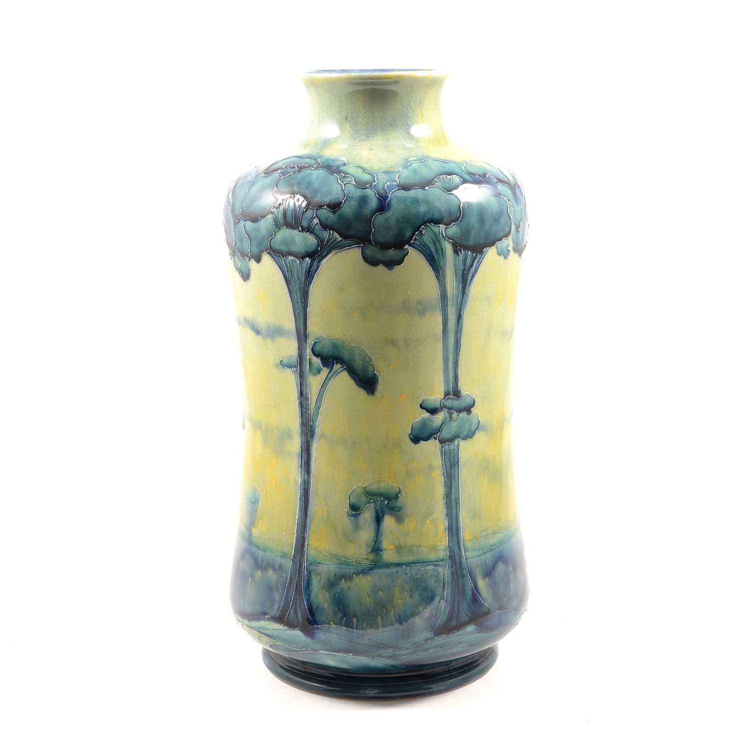 518 - William Moorcroft, a large and early  'Hazledene' landscape vase