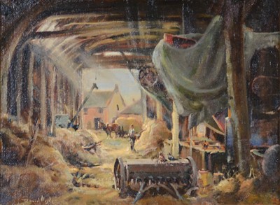 Lot 283 - David Hyde, Barn Interior