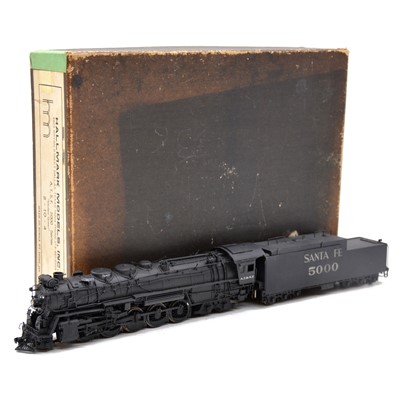 Lot 79 - Hallmark Models HO gauge steam locomotive and tender, 'Madam Queen', brass model, boxed