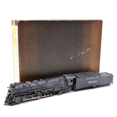 Lot 62 - Hallmark Models HO gauge steam locomotive and tender, brass model, boxed