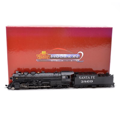 Lot 31 - Broardway Limited HO gauge steam locomotive and tender, boxed