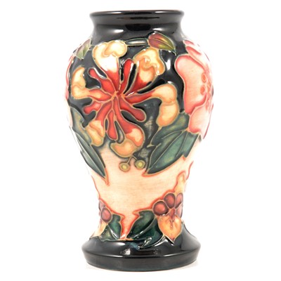 Lot 15A - Moorcroft Pottery, an 'Oberon' pattern vase