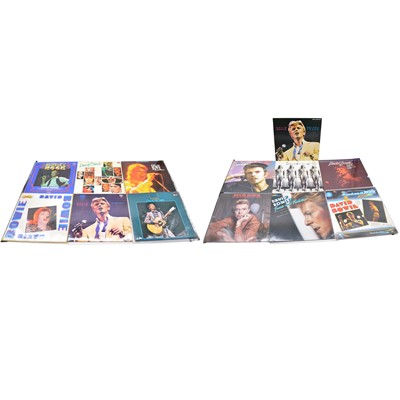 Lot 35 - Thirteen David Bowie LP vinyl records including Tin Machine II