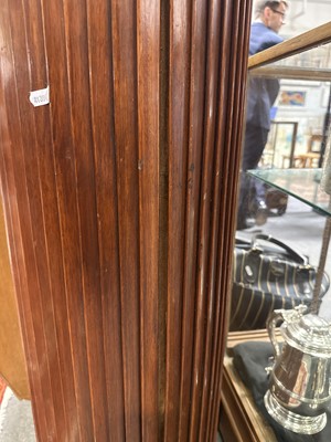 Lot 391 - Mahogany and stained wood column