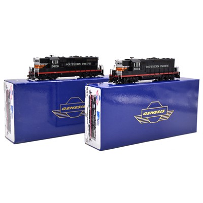 Lot 97 - Two Genesis HO gauge GP9 diesel locomotives, boxed