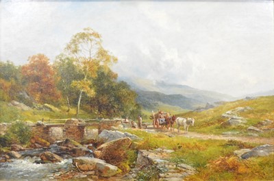 Lot 356 - David Bates, Early Morning on The Glaslyn.