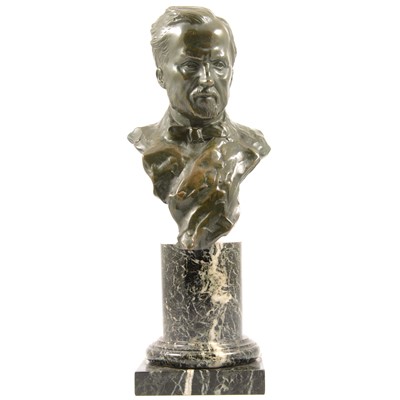 Lot 154 - Jean Verschneider, Bust of a man