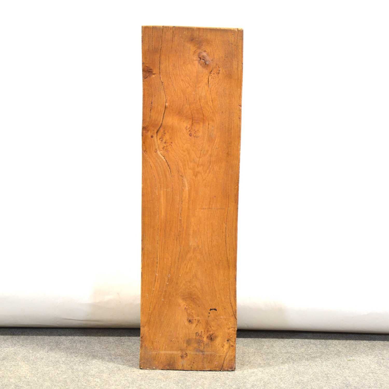 Lot 395 - Oak plinth