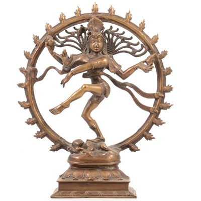 Lot 97 - Indian bronze, Shiva Nataraja