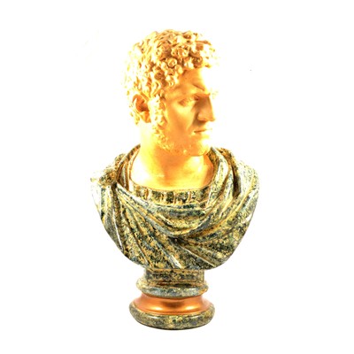 Lot 144 - Plaster bust, Caracalla