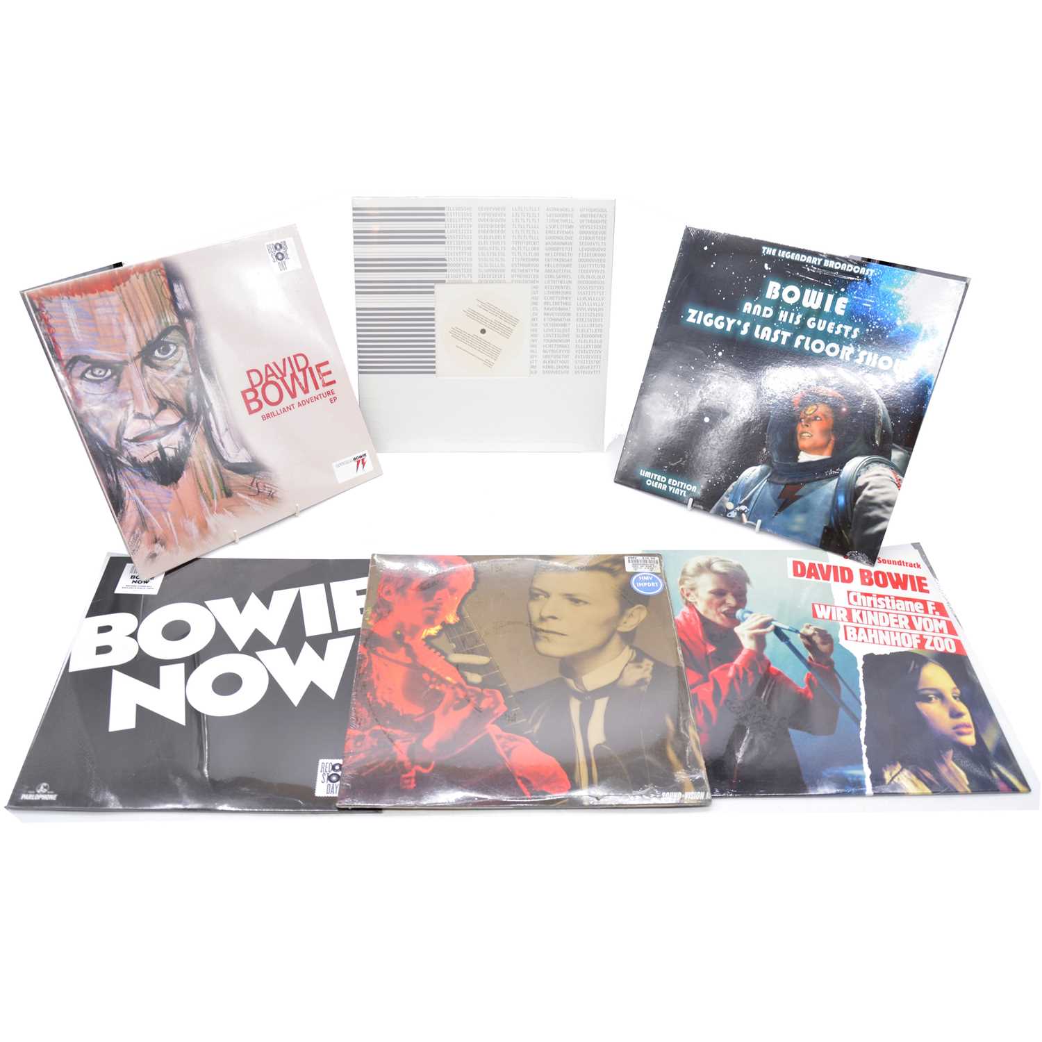 Lot 47 - Six David Bowie modern release vinyl records.