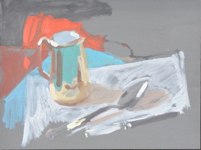 Lot 211 - Alan Harrold, six contemporary still life studies