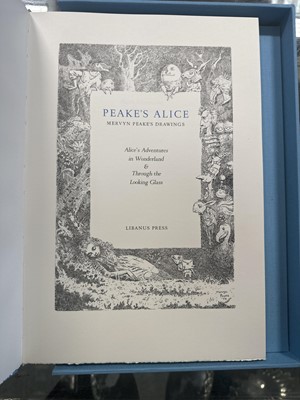 Lot 318 - Peake's Alice - Alice's Adventures in Wonderland & Through the Looking Glass