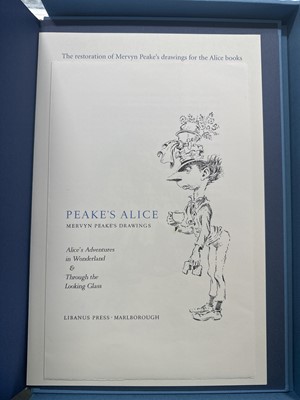 Lot 318 - Peake's Alice - Alice's Adventures in Wonderland & Through the Looking Glass
