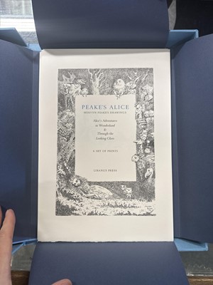 Lot 318 - Peake's Alice - Alice's Adventures in Wonderland & Through the Looking Glass