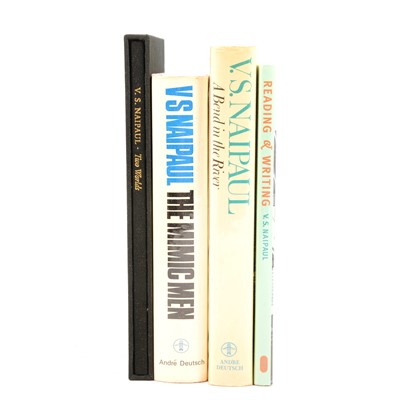 Lot 328 - V S Naipaul, four volumes