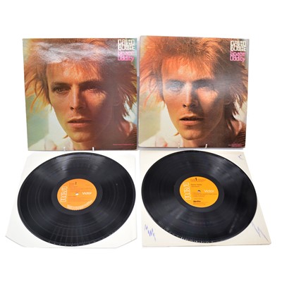 Lot 56 - David Bowie LP and 12" vinyl records, six pressings of Space Oddity