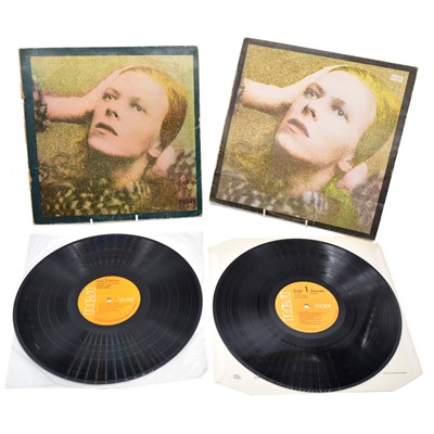Lot 67 - David Bowie LP vinyl records, eight pressings of Hunky Dory, including SF8244 UK pressing, 3T/3T