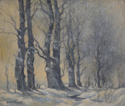 Lot 313 - Herbert Goodliffe, Winter sunshine