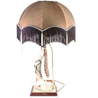 Lot 420 - Florence Giuseppe Armani table lamp