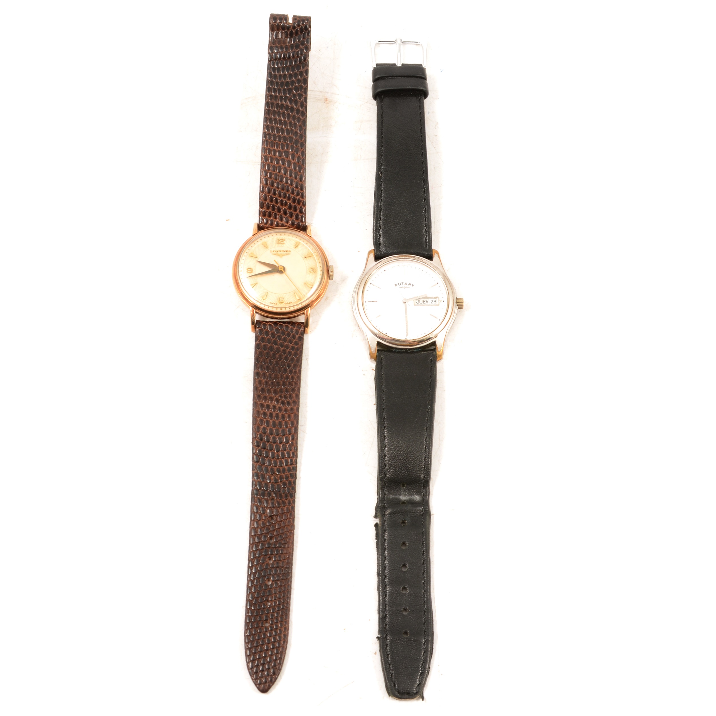 Lot 335 Longines and Rotary two gentlemen s