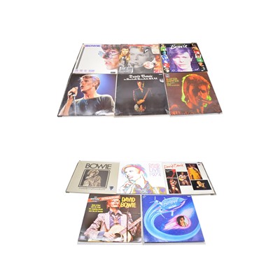 Lot 82 - Eleven David Bowie LP vinyl records including I'm Only Dancing (the could tour 1974)