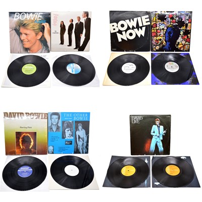 Lot 85 - Seven David Bowie LP vinyl records including The Other Bowie etc