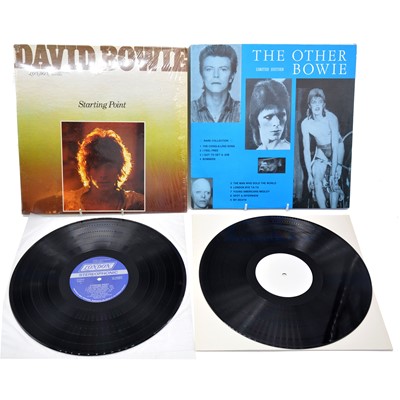 Lot 85 - Seven David Bowie LP vinyl records including The Other Bowie etc