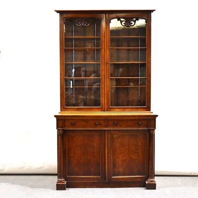 Lot 386 - Victorian mahogany bookcase