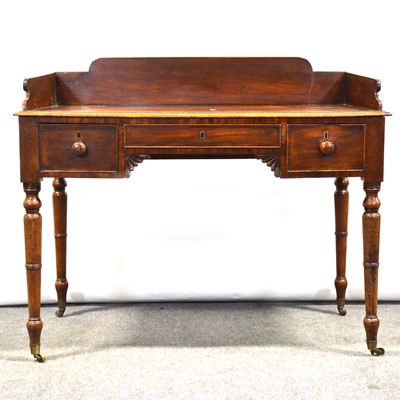 Lot 351 - William IV mahogany washstand