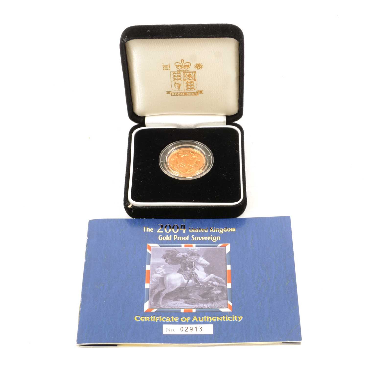 Lot 239 - Elizabeth II gold Proof Sovereign coin