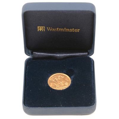 Lot 237 - Elizabeth II gold Sovereign coin